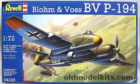 Revell 1/72 TWO Blohm & Voss BV P-194, 04335 plastic model kit